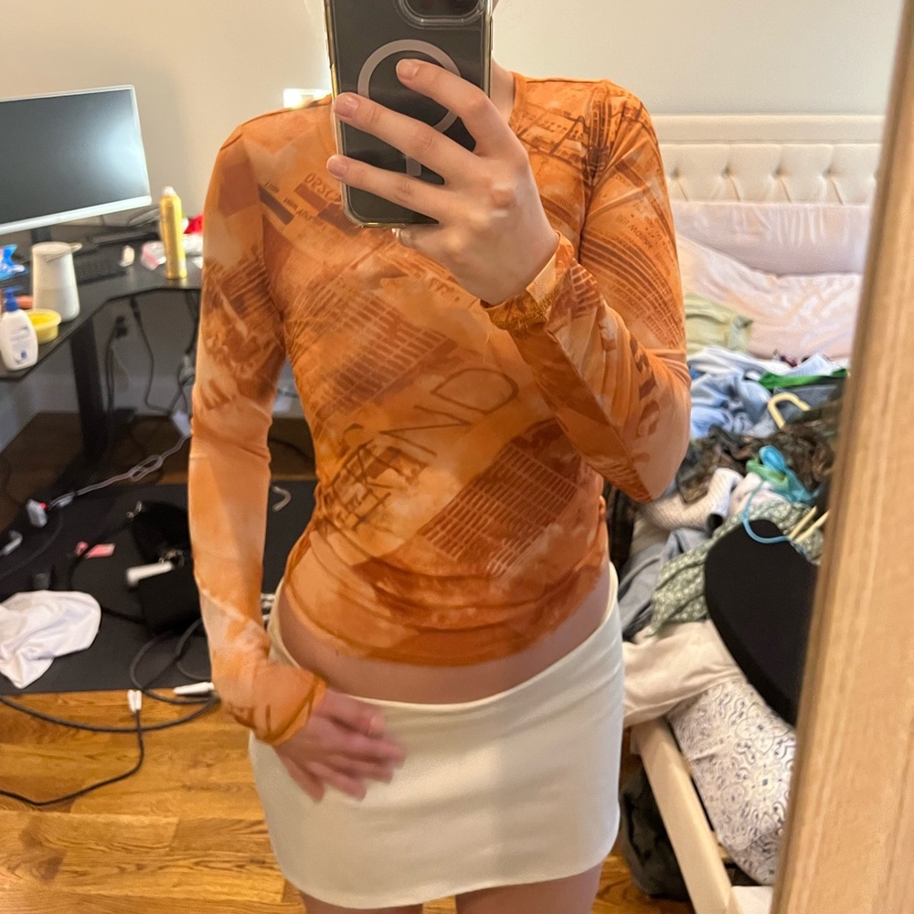 Y2K Mesh Top - Picture 3 of 4